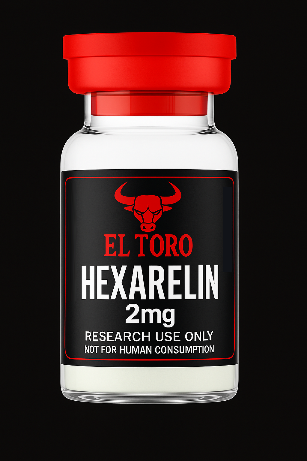 Hexarelin Vial with EL TORO Branding Hexarelin – 2mg - Image 1