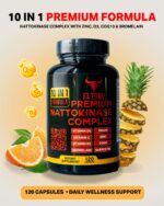 10 in 1 Nattokinase 6000fu Blended Capsules