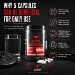 Creatine capsules - 5g per serving - Image 3