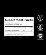 Creatine capsules - 5g per serving - Image 2
