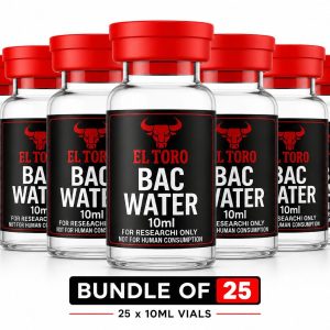 Bacteriostatic Water 25 Bottle Bundle product packaging